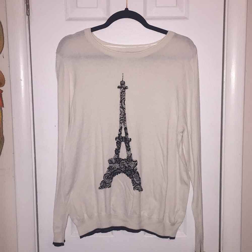 ELLe Eiffel Tower Sweater